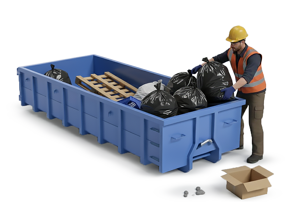 Kontejner s odpadem